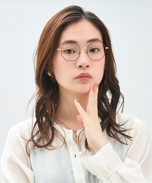 Zoff Kirimaru 多角形メガネ 付属品全て有り きりまるさんコラボ】ウェリントン型 メガネ｜多角形フレーム｜伊達