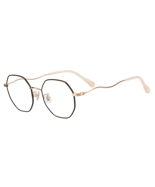 Zoff Kirimaru 多角形メガネ 付属品全て有り Zoff（ゾフ）の「【きりまるさんコラボ】ウェリントン型 メガネ