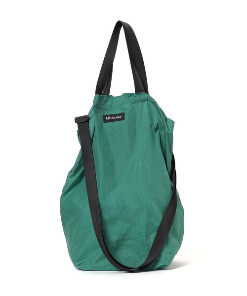 bpr BEAMS（ビーピーアール ビームス ）の「リップストップ ディープ トートバッグ M（トートバッグ・レディース・グリーン/ブラック/パープル/グレー/オレンジ/ベージュ・ONE SIZE）」の7枚目の写真