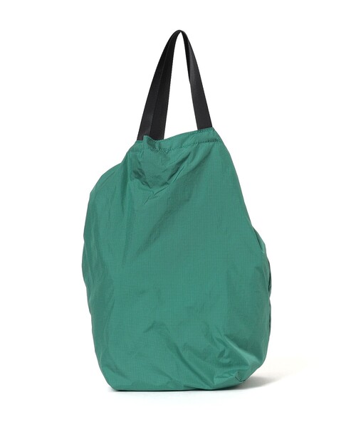 bpr BEAMS（ビーピーアール ビームス ）の「リップストップ ディープ トートバッグ M（トートバッグ・レディース・グリーン/ブラック/パープル/グレー/オレンジ/ベージュ・ONE SIZE）」の8枚目の写真