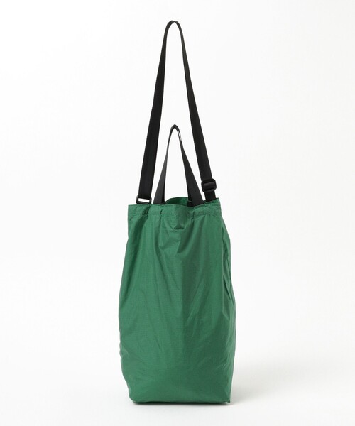 bpr BEAMS（ビーピーアール ビームス ）の「リップストップ ディープ トートバッグ M（トートバッグ・レディース・グリーン/ブラック/パープル/グレー/オレンジ/ベージュ・ONE SIZE）」の21枚目の写真