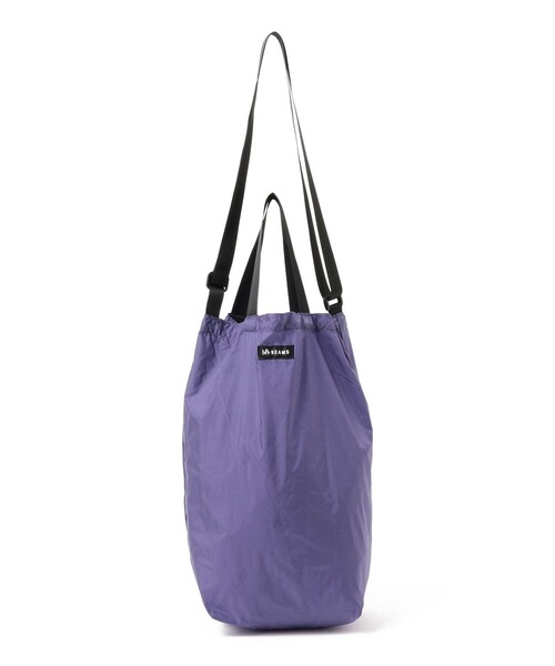 bpr BEAMS（ビーピーアール ビームス ）の「リップストップ ディープ トートバッグ M（トートバッグ・レディース・グリーン/ブラック/パープル/グレー/オレンジ/ベージュ・ONE SIZE）」の12枚目の写真