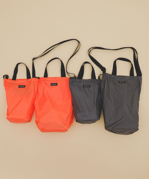 bpr BEAMS（ビーピーアール ビームス ）の「リップストップ ディープ トートバッグ M（トートバッグ・レディース・グリーン/ブラック/パープル/グレー/オレンジ/ベージュ・ONE SIZE）」の15枚目の写真