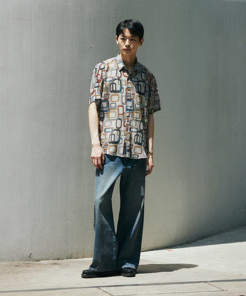 JOURNAL STANDARD(ジャーナルスタンダード)の「”吸水速乾 / 通気性” EVALET ライト メッシュ パターン シャツ(シャツ/ブラウス・メンズ・その他/ブラウン系その他/ブルー系その他/コバルトブルー/ライトグレー・LARGE/MEDIUM/SMALL)」の14枚目の写真