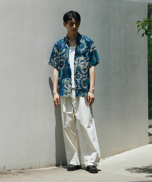 JOURNAL STANDARD(ジャーナルスタンダード)の「”吸水速乾 / 通気性” EVALET ライト メッシュ パターン シャツ(シャツ/ブラウス・メンズ・その他/ブラウン系その他/ブルー系その他/コバルトブルー/ライトグレー・LARGE/MEDIUM/SMALL)」の11枚目の写真