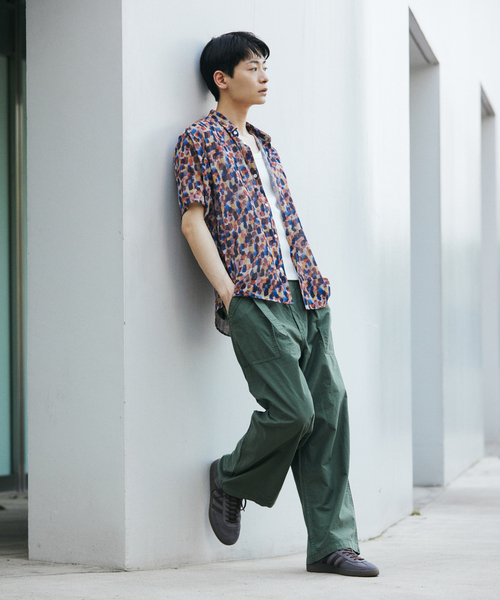 JOURNAL STANDARD(ジャーナルスタンダード)の「”吸水速乾 / 通気性” EVALET ライト メッシュ パターン シャツ(シャツ/ブラウス・メンズ・その他/ブラウン系その他/ブルー系その他/コバルトブルー/ライトグレー・LARGE/MEDIUM/SMALL)」の10枚目の写真