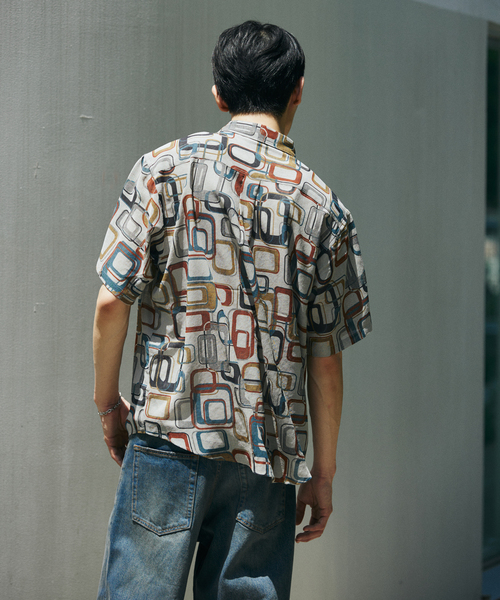 JOURNAL STANDARD(ジャーナルスタンダード)の「”吸水速乾 / 通気性” EVALET ライト メッシュ パターン シャツ(シャツ/ブラウス・メンズ・その他/ブラウン系その他/ブルー系その他/コバルトブルー/ライトグレー・LARGE/MEDIUM/SMALL)」の7枚目の写真