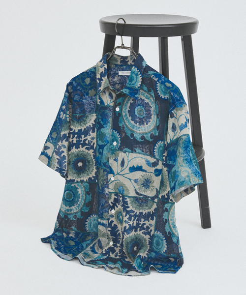 【JOURNAL STANDARD】EVALETメッシパターンシャツ JOURNAL STANDARD シャツ ”吸水速乾 / 通気性” EVALET ライト