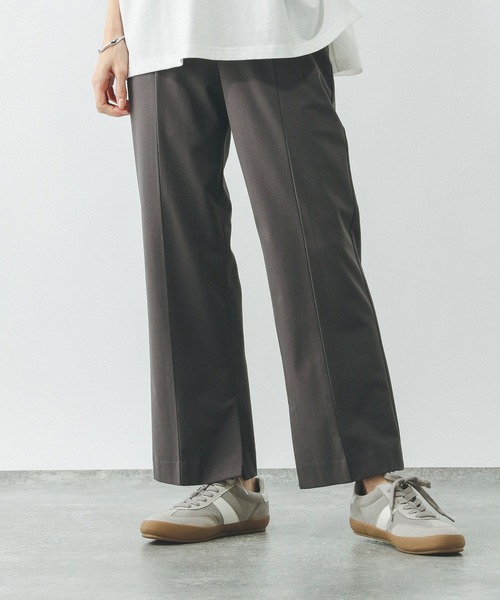 GLOBAL WORK（グローバルワーク）の「スゴラクストレッチスリットパンツ/323390（その他パンツ・レディース・ブラック/チャコールグレー/ホワイト・MEDIUM/SMALL/LARGE）」の22枚目の写真