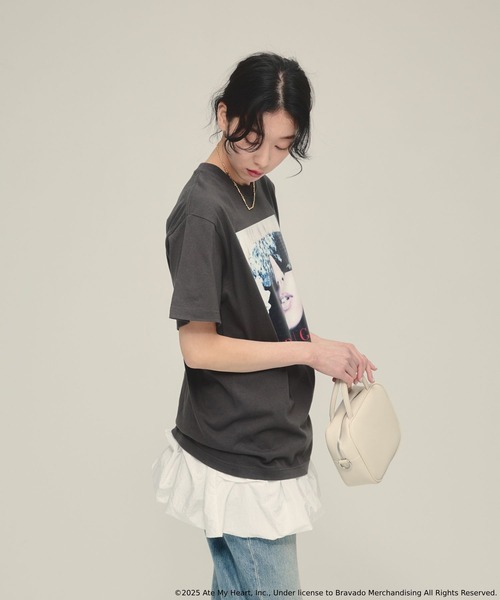 tシャツ 「eL」GAGA Photo Tee/492733 レディース eL】GAGA Photo Tee/492733（Tシャツ/カットソー）｜eL（エル