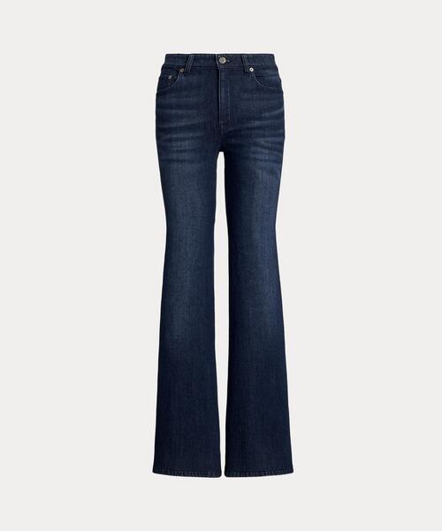 セール】ハイライズ フレア ジーンズ（デニムパンツ）｜LAUREN RALPH