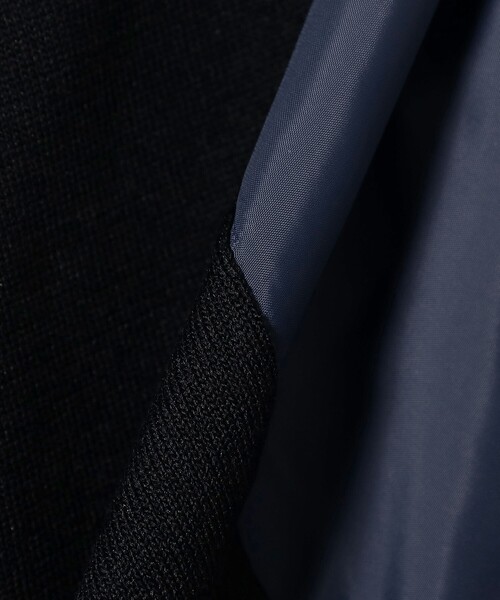 EFFE BEAMS（エッフェビームス）の「バック タフタ カーディガン（カーディガン/ボレロ・レディース・ブラック/ネイビー・ONE SIZE）」の15枚目の写真