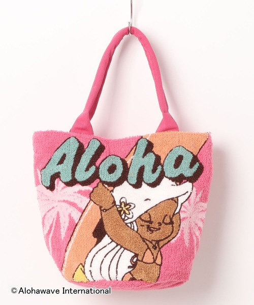 Kahiko（カヒコ）の「【Kahiko】ALOHA MAPUA サガラ刺繍トートバッグ（トートバッグ・レディース・ベージュ/ミント/ピンク/ブルー・FREE）」の4枚目の写真