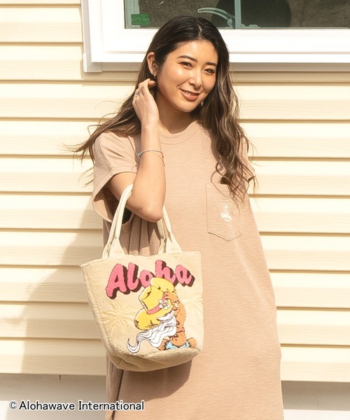 Kahiko（カヒコ）の「【Kahiko】ALOHA MAPUA サガラ刺繍トートバッグ（トートバッグ・レディース・ベージュ/ミント/ピンク/ブルー・FREE）」の8枚目の写真