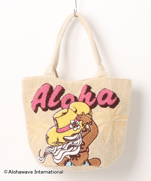 Kahiko（カヒコ）の「【Kahiko】ALOHA MAPUA サガラ刺繍トートバッグ（トートバッグ・レディース・ベージュ/ミント/ピンク/ブルー・FREE）」の7枚目の写真