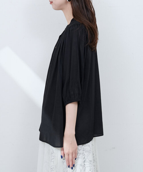 Deuxieme Classe ギャザーブラウス リネン混 ✨22SS 楽天市場】【最大20％OFFクーポン 8/2 9:59迄】リネン混