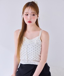 one after another NICE CLAUP | レイヤードキャミソール(キャミソール)