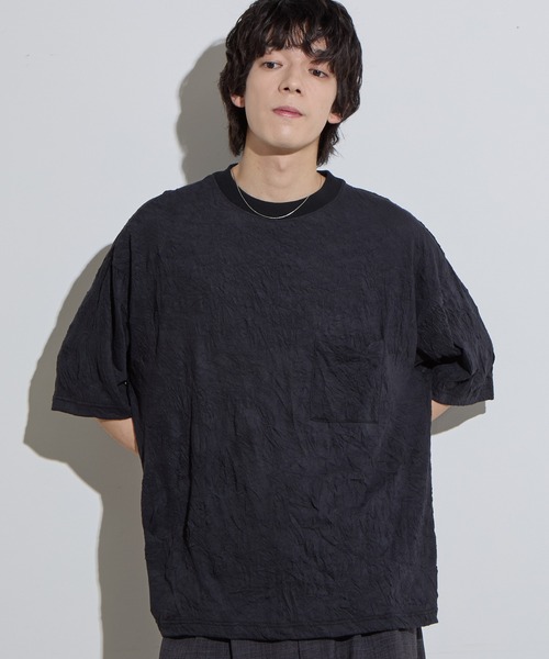 SLICK(スリック)の「【SLICK/スリック】Catch Washer Pocket T-shirt / キャッチワッシャーポケットTシャツ(Tシャツ/カットソー・メンズ・ホワイト/ブラック・1/2/3)」の11枚目の写真