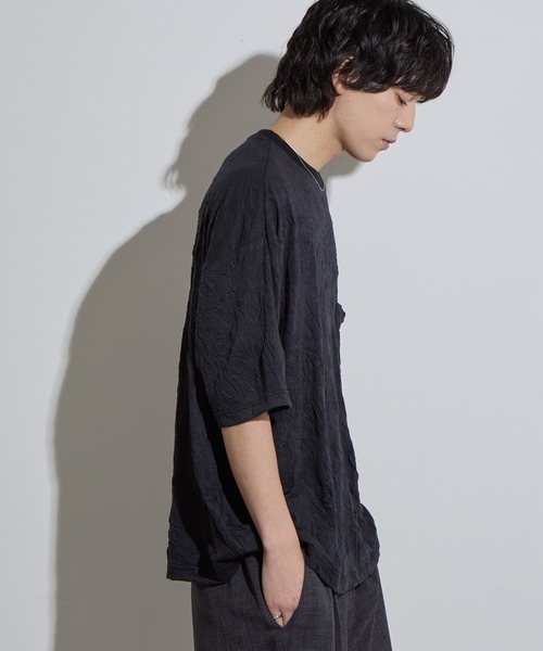 SLICK(スリック)の「【SLICK/スリック】Catch Washer Pocket T-shirt / キャッチワッシャーポケットTシャツ(Tシャツ/カットソー・メンズ・ホワイト/ブラック・1/2/3)」の13枚目の写真
