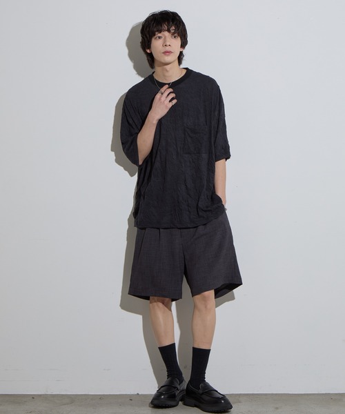 SLICK(スリック)の「【SLICK/スリック】Catch Washer Pocket T-shirt / キャッチワッシャーポケットTシャツ(Tシャツ/カットソー・メンズ・ホワイト/ブラック・1/2/3)」の15枚目の写真