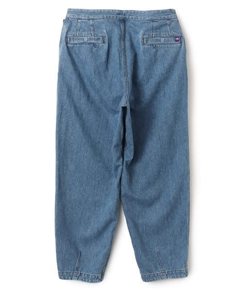 THE NORTH FACE PURPLE LABEL(ザ ノースフェイス パープルレーベル)の「THE NORTH FACE PURPLE LABEL Denim Wide Tapered Field Pants / ザ・ノース・フェイス パープルレーベル デニム ワイド テーパード フィールド パンツ(その他パンツ・メンズ・サックスブルー・30inch/32inch)」の4枚目の写真