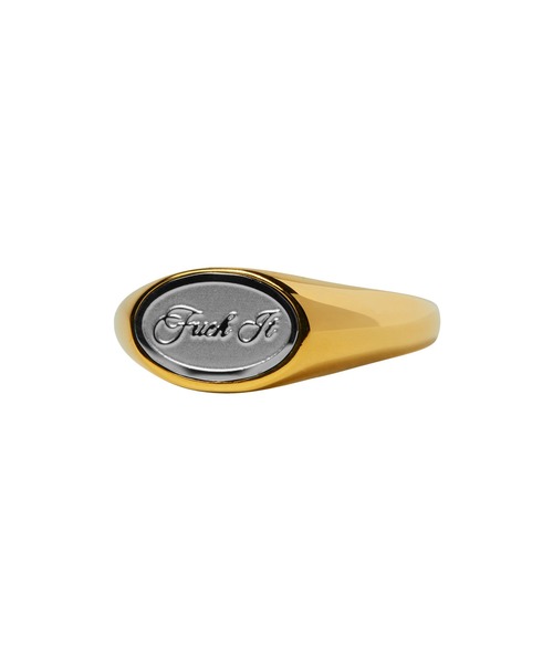 HUF シグネットリング おまけ付き FUCK IT SIGNET RING / HUF アクセサリー リング 指輪（リング