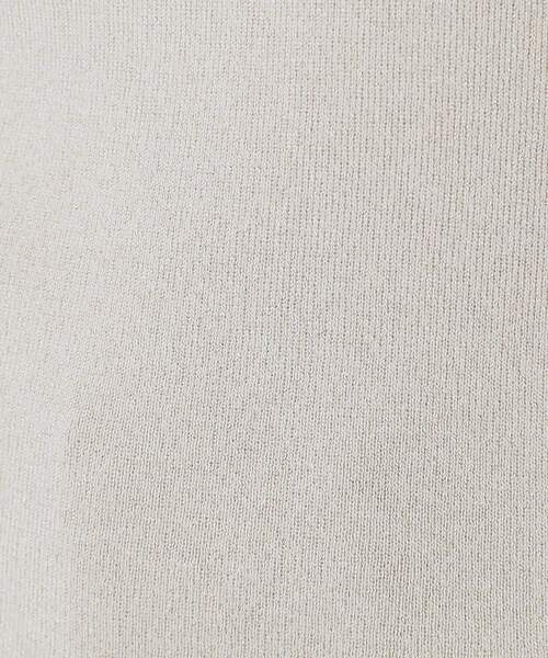 index（インデックス）の「スクエアネックニットタンク【洗濯機洗い可】（タンクトップ・レディース・ゴールド/サンドベージュ/ブルー系その他7/ブラック・38/40）」の8枚目の写真