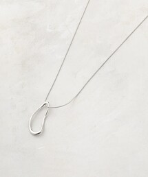 【ネックホルダー】変形オーバルチェーンネックレス