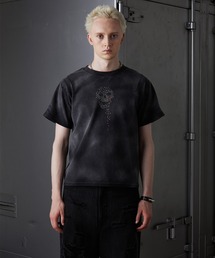 GRANCY(OV[)́yGRANCYzSkull Rhinestone Design T-shirt / XJCXg[fUCtVc(TVc/Jbg\[)