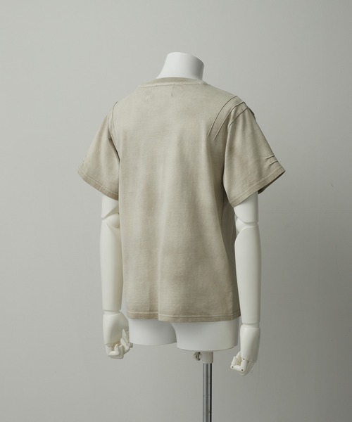 GRANCY スカルラインストーンデザインtシャツ GRANCY】Skull Rhinestone Design T-shirt / スカルライン