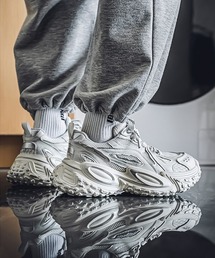 shoes365（シューズスリーシックスファイヴ）の「【SHOES 365】厚底凹凸ダッドスニーカー（スニーカー）」