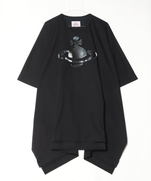 【Vivienne Westwood】L WATER ORB エレファントTシャツ METAL WATER ORB エレファントTシャツ(ブラック)（メンズ