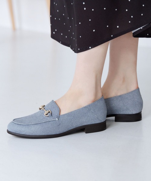 HIMIKO(ヒミコ)の「【HIMIKO】バブーシュビットローファー/651304(ローファー・レディース・ダークブラウン/ブラック/グリーン/ピンク/ブルー/アイボリー・23.0cm/26.5cm/25.5cm/25.0cm/24.5cm/24.0cm/23.5cm/22.5cm/22.0cm/26.0cm/21.5cm)」の5枚目の写真