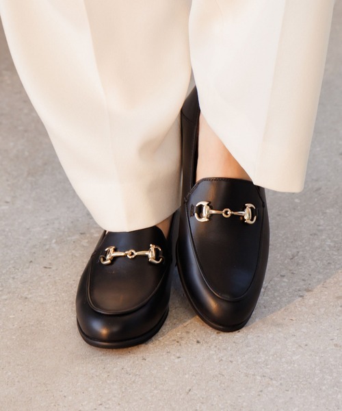 HIMIKO(ヒミコ)の「【HIMIKO】バブーシュビットローファー/651304(ローファー・レディース・ダークブラウン/ブラック/グリーン/ピンク/ブルー/アイボリー・23.0cm/26.5cm/25.5cm/25.0cm/24.5cm/24.0cm/23.5cm/22.5cm/22.0cm/26.0cm/21.5cm)」の21枚目の写真