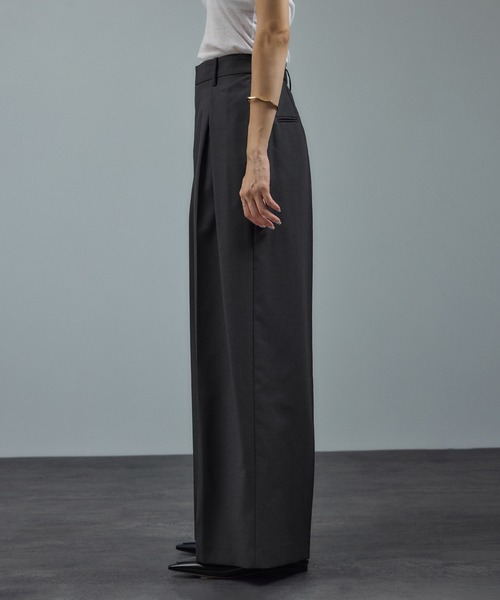 セール】インバーテッドタックパンツ/スラックス（スラックス）｜SALON