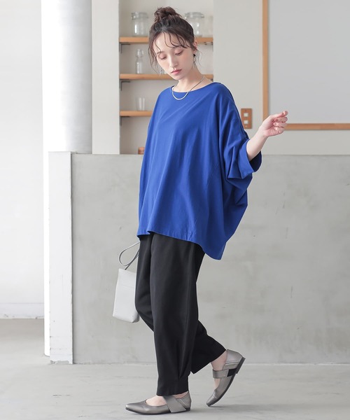 n'OrLABEL(ノアールレーベル)の「脇タックコクーンパンツ(その他パンツ・レディース・ブラック/カーキ/ライトベージュ・2/1)」の15枚目の写真