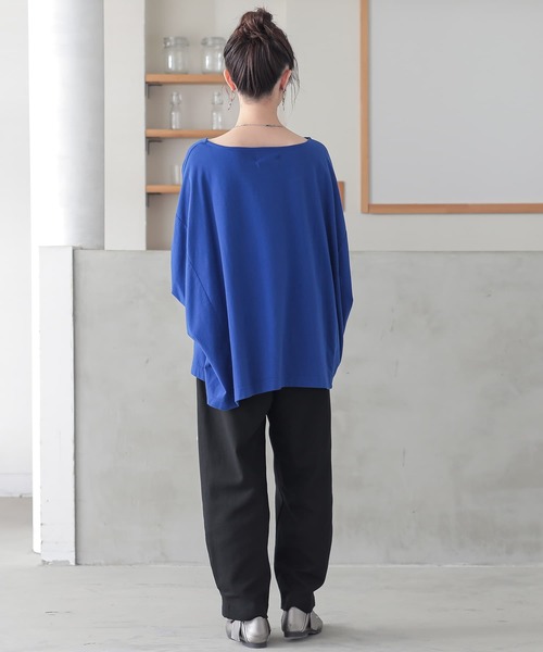n'OrLABEL(ノアールレーベル)の「脇タックコクーンパンツ(その他パンツ・レディース・ブラック/カーキ/ライトベージュ・2/1)」の16枚目の写真