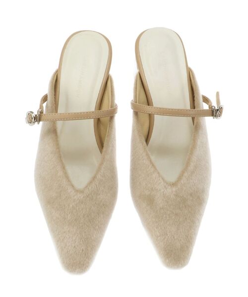 LAGUNAMOON（ラグナムーン）の「MODERNカッティングメタルヒールミュール（パンプス・レディース・ブラウン/ベージュ・S/M）」の15枚目の写真