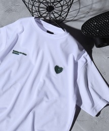 __gram.（スペースグラム）の「2ポイントぼかし刺繍ポンチ半袖Tシャツ（Tシャツ/カットソー）」