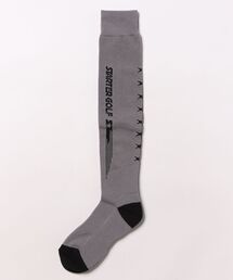 STARTER（スターター）の「【STARTER GOLF】スターターゴルフ バックスターシューティングロゴ　ハイソックス SG-023004（ソックス/靴下）」