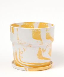 GEORGE'S（ジョージズ）の「6号 受皿付 アーバンプランツポット ソリッド（フラワーベース）」