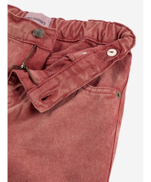 BOBO CHOSES(ボボショーズ)の「Bobo Choses denim pants(デニムパンツ・キッズ・ブラウン・4-5YEAR/2-3YEAR/6-7YEAR/8-9y/10-11y/12-13y)」の4枚目の写真