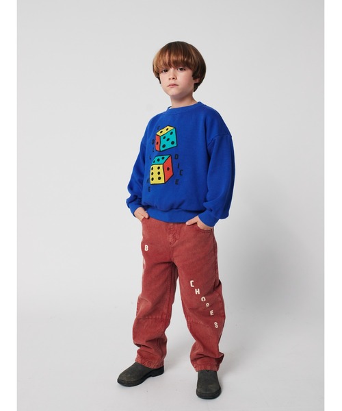 BOBO CHOSES(ボボショーズ)の「Bobo Choses denim pants(デニムパンツ・キッズ・ブラウン・4-5YEAR/2-3YEAR/6-7YEAR/8-9y/10-11y/12-13y)」の5枚目の写真