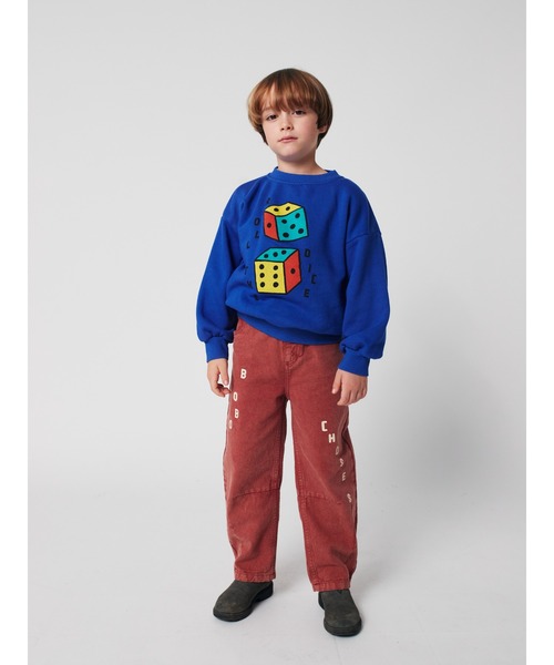 BOBO CHOSES(ボボショーズ)の「Bobo Choses denim pants(デニムパンツ・キッズ・ブラウン・4-5YEAR/2-3YEAR/6-7YEAR/8-9y/10-11y/12-13y)」の6枚目の写真