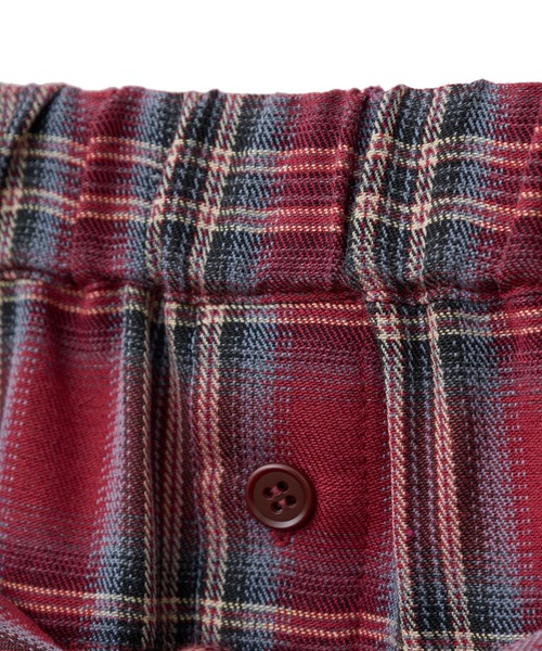 Candy Stripper（キャンディストリッパー）の「CHECK SHIRT WRAP スカート（スカート・レディース・ネイビー/ボルドー/ブラック・FREE）」の10枚目の写真