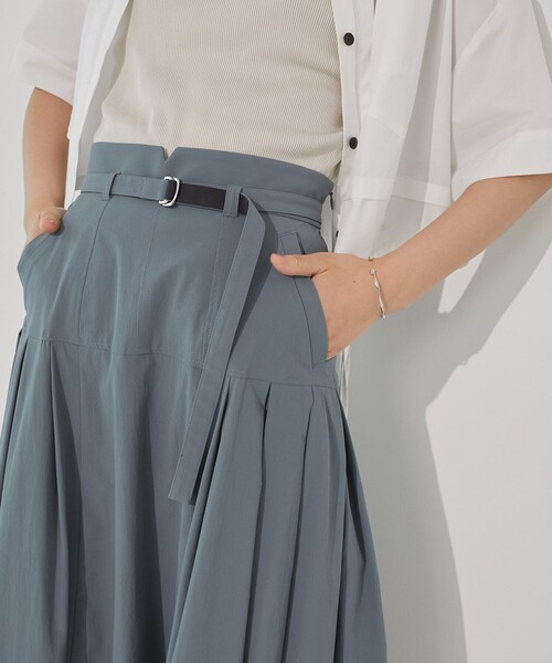 hamster UNITED TOKYO ジャガード　フレアスカート セール】【完売間近！】アシンメトリーフレアスカート｜セットアップ