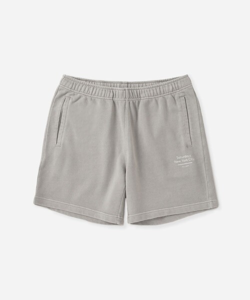 Saturdays NYC（サタデーズ ニューヨークシティ ）の「Austin Pigment Dyed Printed Short Pant（その他パンツ・メンズ・グリーン/チャコールグレー/キナリ・XL/S/M/L）」の2枚目の写真