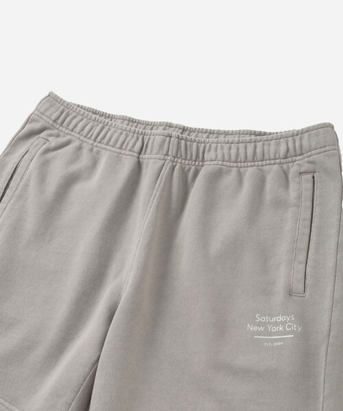 Saturdays NYC（サタデーズ ニューヨークシティ ）の「Austin Pigment Dyed Printed Short Pant（その他パンツ・メンズ・グリーン/チャコールグレー/キナリ・XL/S/M/L）」の13枚目の写真