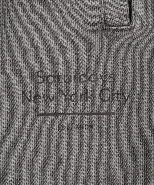 Saturdays NYC（サタデーズ ニューヨークシティ ）の「Austin Pigment Dyed Printed Short Pant（その他パンツ・メンズ・グリーン/チャコールグレー/キナリ・XL/S/M/L）」の6枚目の写真