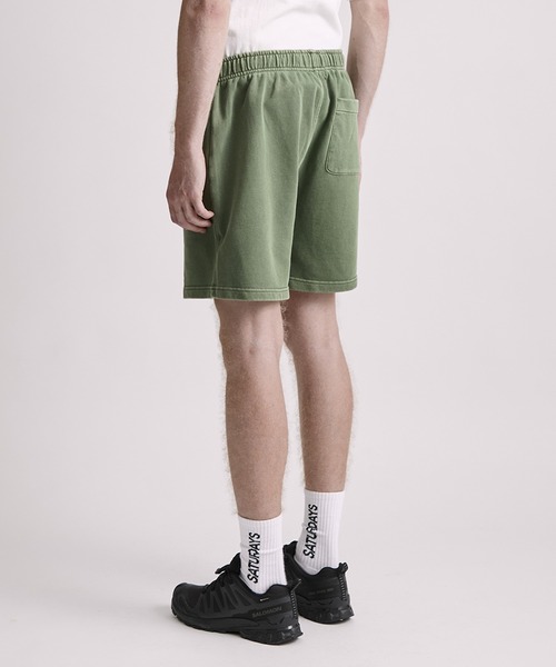 Saturdays NYC（サタデーズ ニューヨークシティ ）の「Austin Pigment Dyed Printed Short Pant（その他パンツ・メンズ・グリーン/チャコールグレー/キナリ・XL/S/M/L）」の15枚目の写真